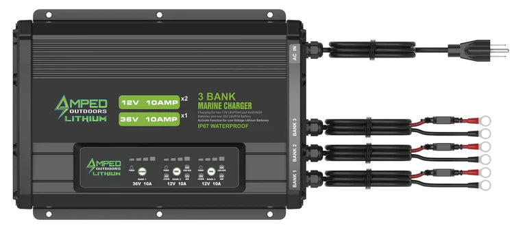 Amped Outdoors Onboard Lithium Chargers