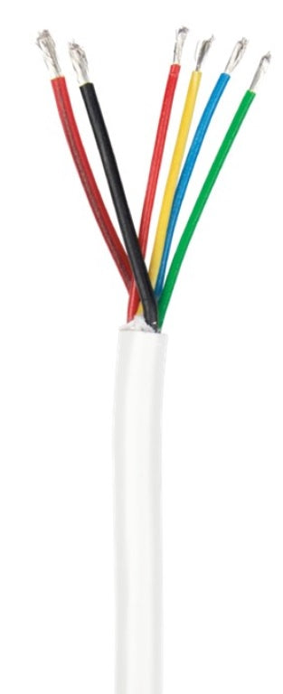 Ancor 18/4 And 16/2 25' Rgb+speaker Wire