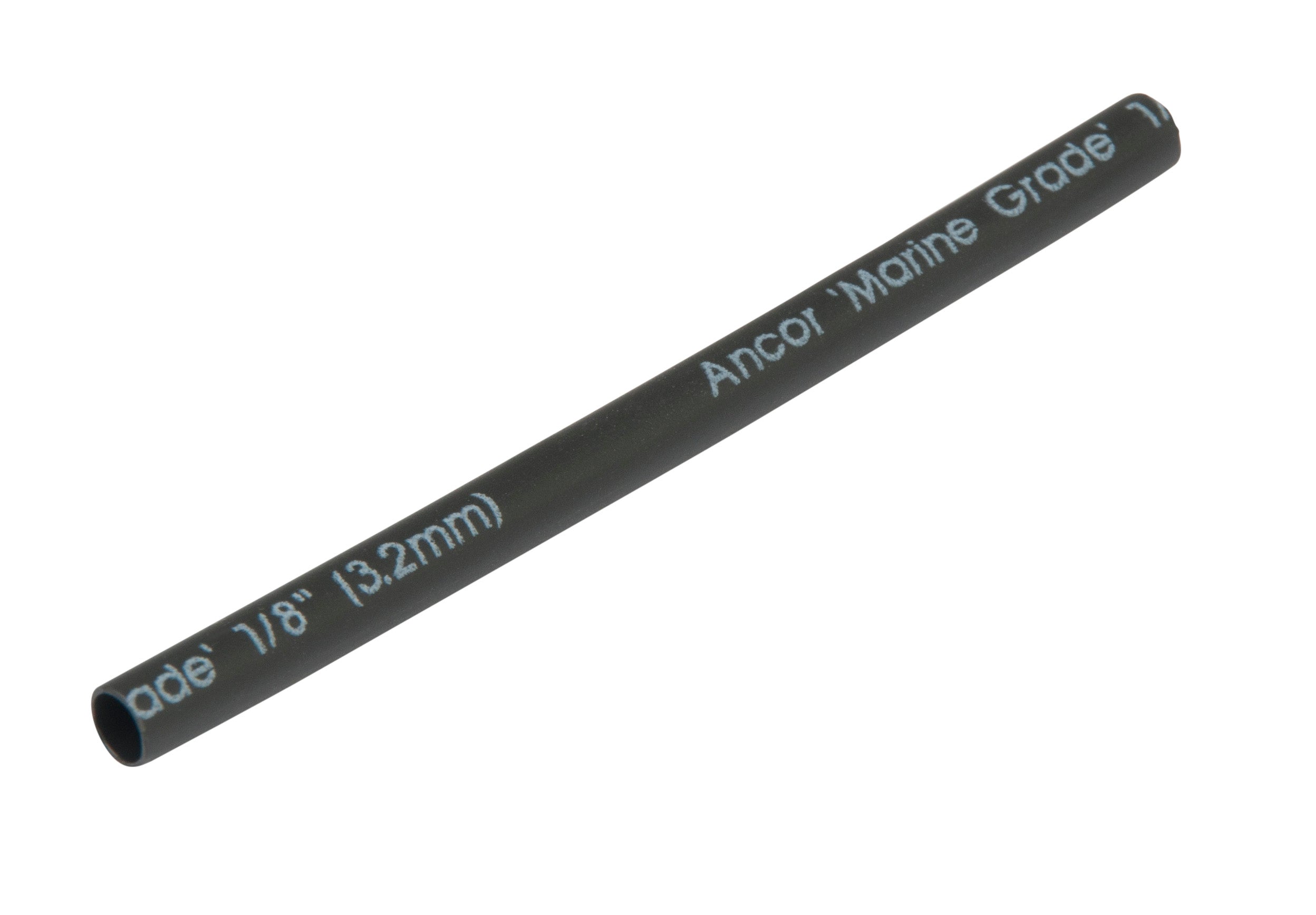 Ancor 1/8"" X 48"" Black Heat Shrink Tubing