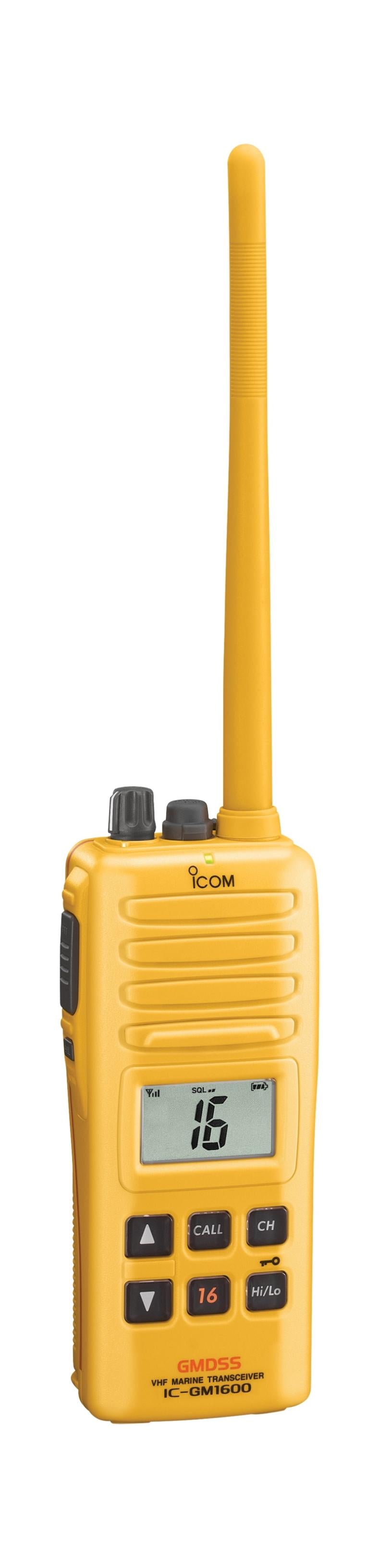 Icom Gm1600 Gmdss Radio Daily Use Kit With Bp234/bp252 And Bc173