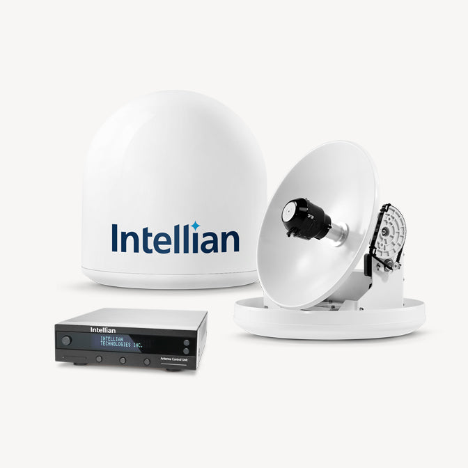 Intellian I2 Us System With Dish Mim-2 And Wally Receiver