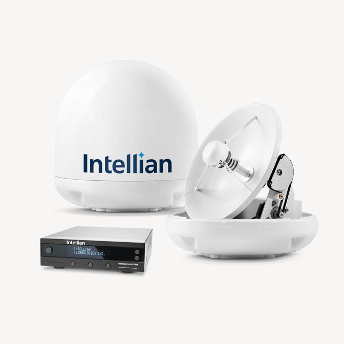 Intellian I3 Us System With Dish Mim-2 Dish Hd Receiver Wally