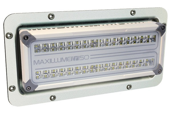 Lumitec Maxillume Tr150 Flood White Led Semi-recessed White Housing 12/24v