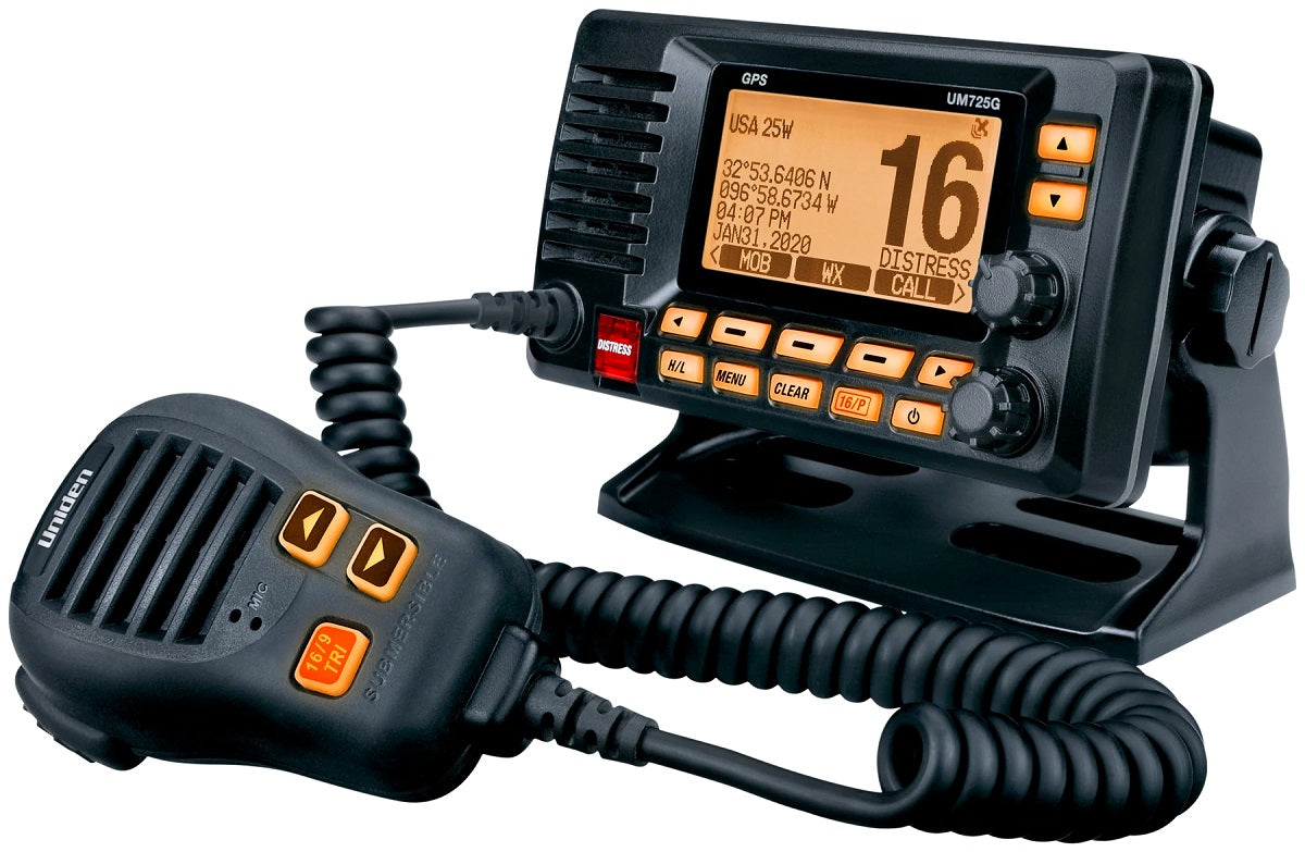 Uniden Um725g Black Vhf